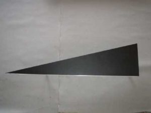 Scendel 2x0,5 m diagonalskuren, vänster